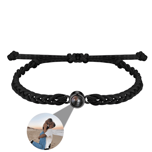 Pulsera de cuerda con proyección