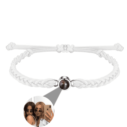 Pulsera de cuerda con proyección